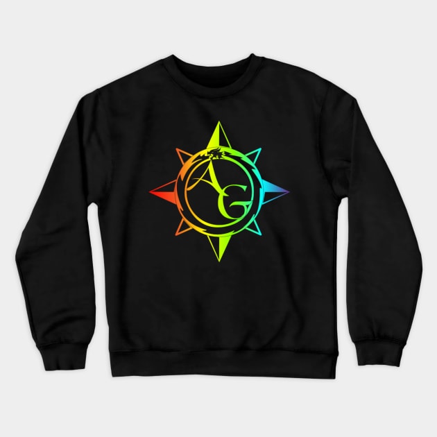 AG Pride Logo Crewneck Sweatshirt by adventuringguild